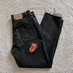 Vintage Orange Tag 505 Levi Jeans Size 30